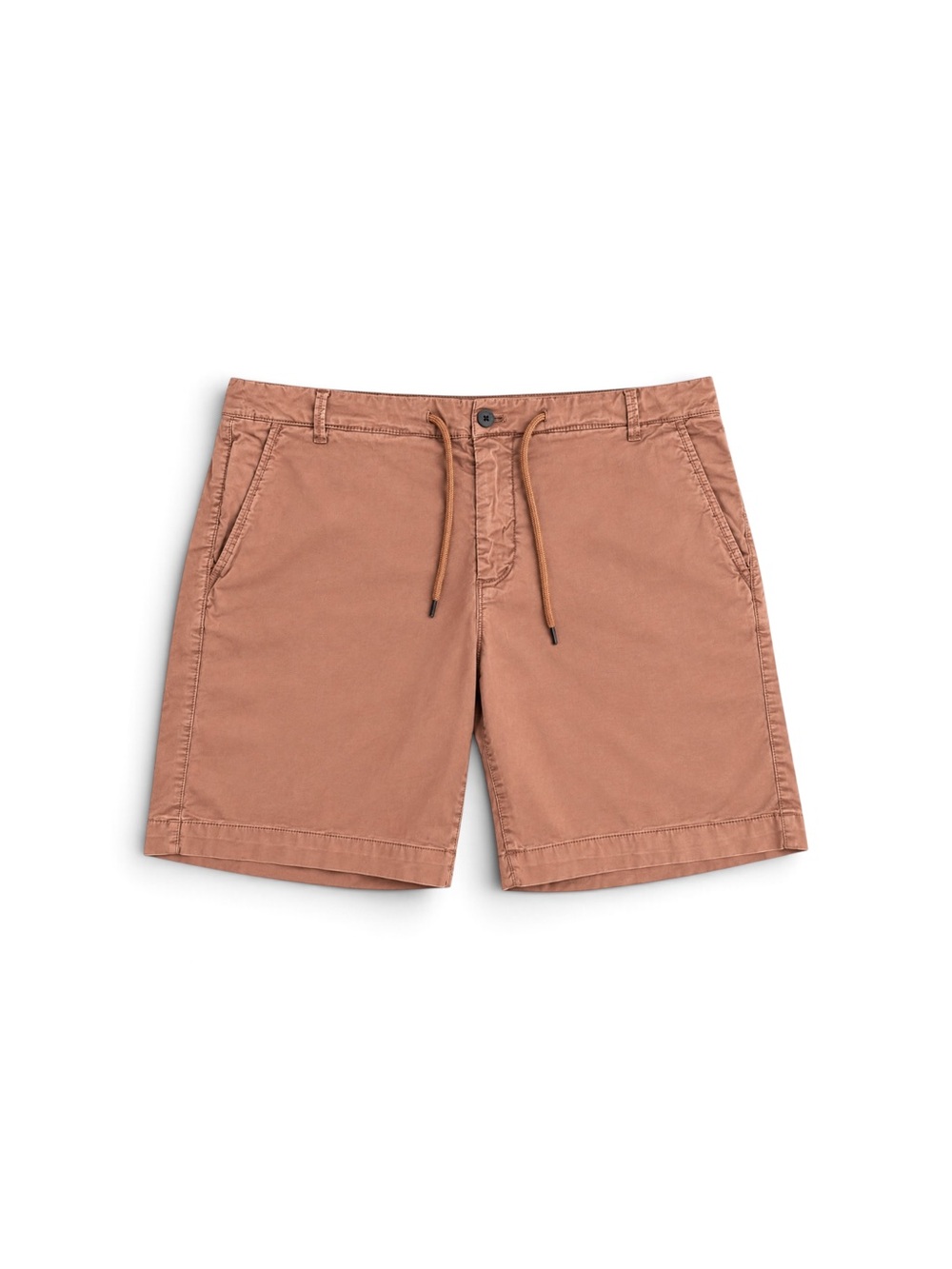 Zara Men's Flat Front Shorts in Dusty Copper